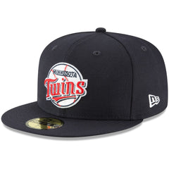 Minnesota Twins Cooperstown Collection Wool 59FIFTY Fitted Hat Navy | New Era