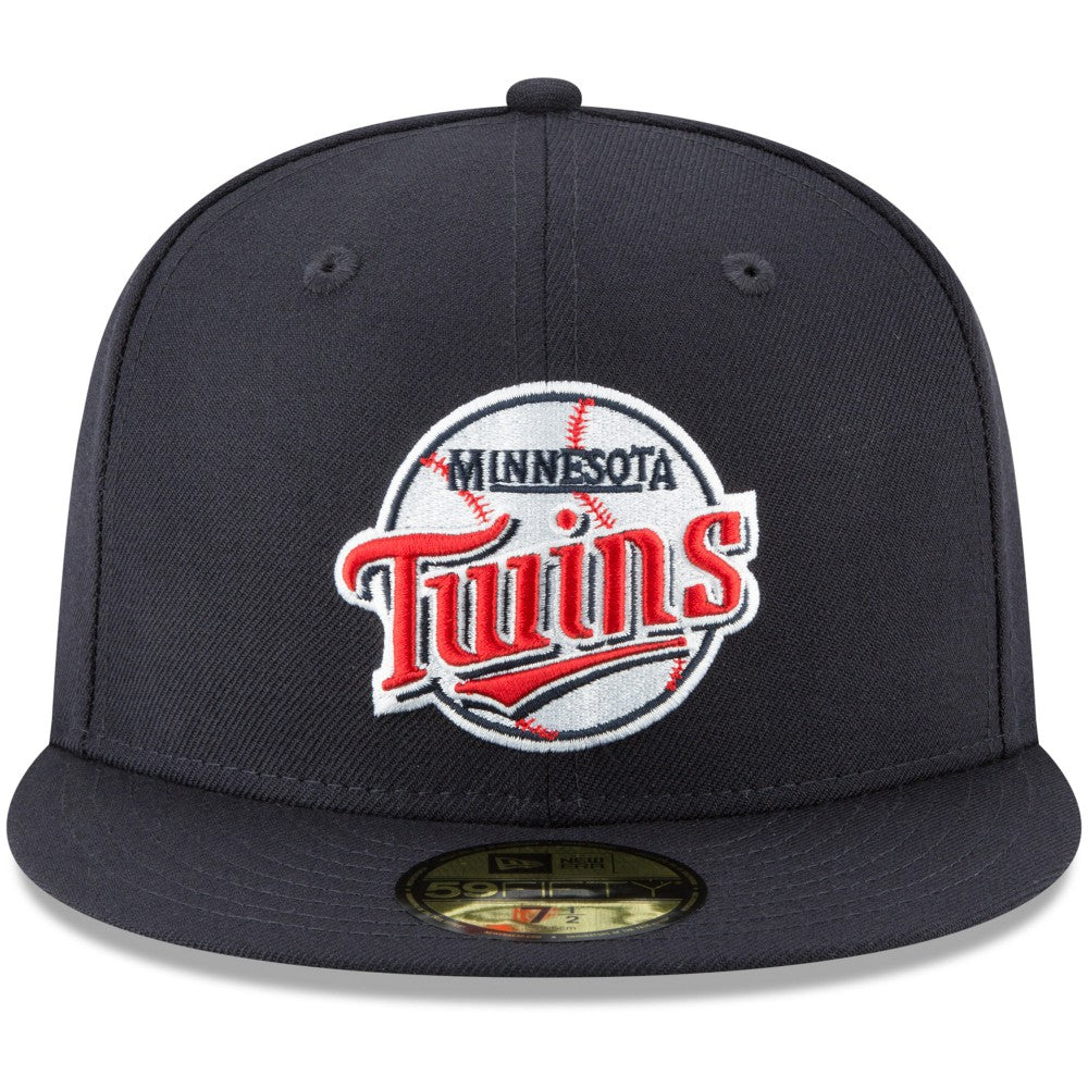 Minnesota Twins Cooperstown Collection Wool 59FIFTY Fitted Hat Navy | New Era
