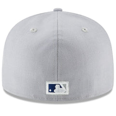 Los Angeles Dodgers Cooperstown Collection Wool 59FIFTY Fitted Hat Gray | New Era