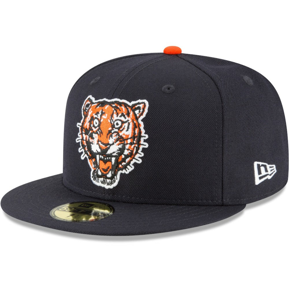 Detroit Tigers Cooperstown Collection Wool 59FIFTY Fitted Hat Navy | New Era