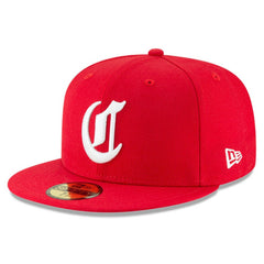 Cincinnati Reds Cooperstown Collection Wool 59FIFTY Fitted Hat Red | New Era