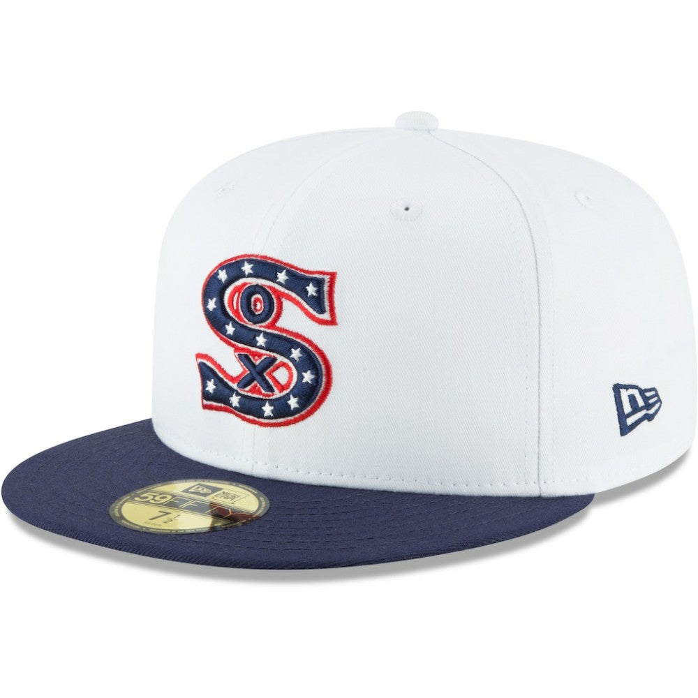 Chicago White Sox Cooperstown Collection Wool 59FIFTY Fitted Hat White | New Era