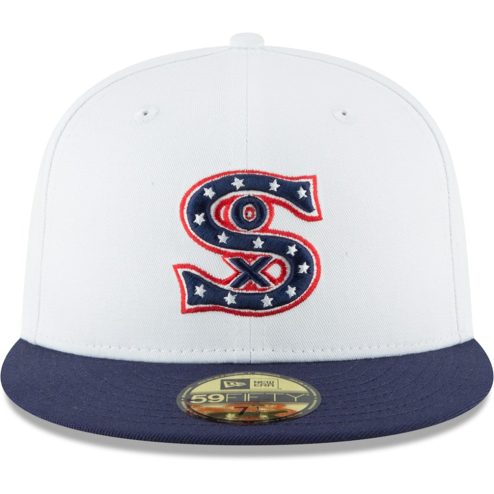 Chicago White Sox Cooperstown Collection Wool 59FIFTY Fitted Hat White | New Era
