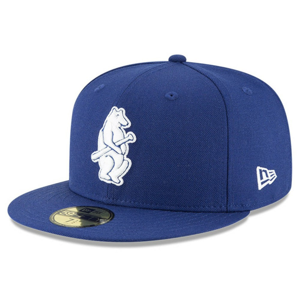 Chicago Cubs Cooperstown Collection Wool 59FIFTY Fitted Hat Royal | New Era