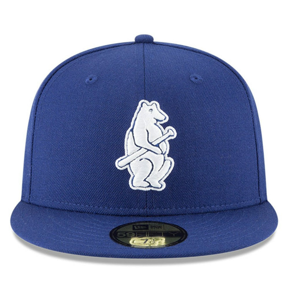 Chicago Cubs Cooperstown Collection Wool 59FIFTY Fitted Hat Royal | New Era