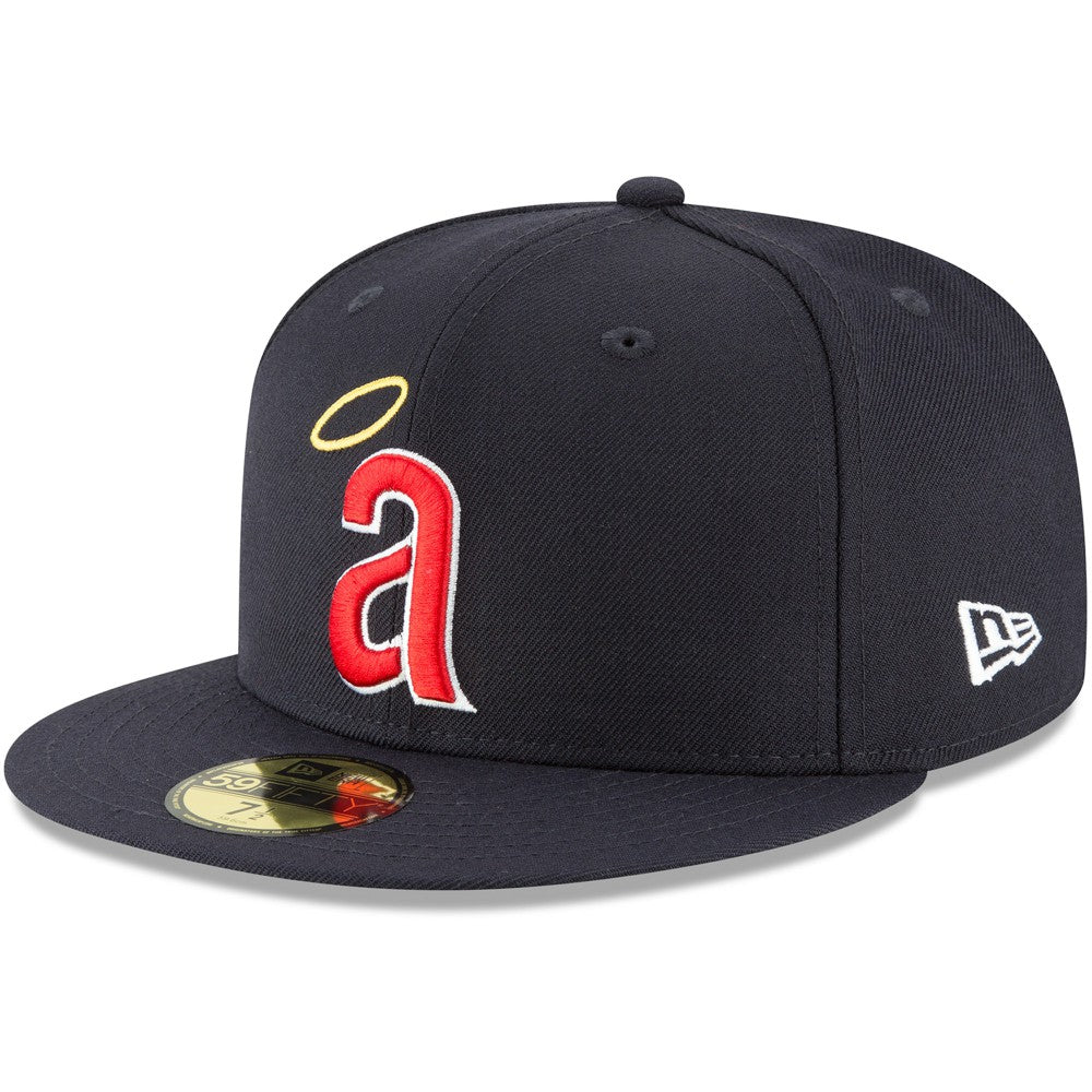 California Angels Cooperstown Collection Wool 59FIFTY Fitted Hat Navy | New Era