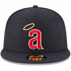 California Angels Cooperstown Collection Wool 59FIFTY Fitted Hat Navy | New Era