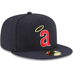 California Angels Cooperstown Collection Wool 59FIFTY Fitted Hat Navy | New Era