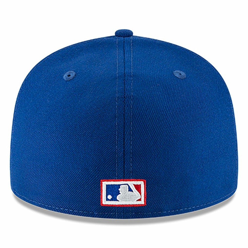 Atlanta Braves Cooperstown Collection 59FIFTY Fitted Hat White/Royal | New Era
