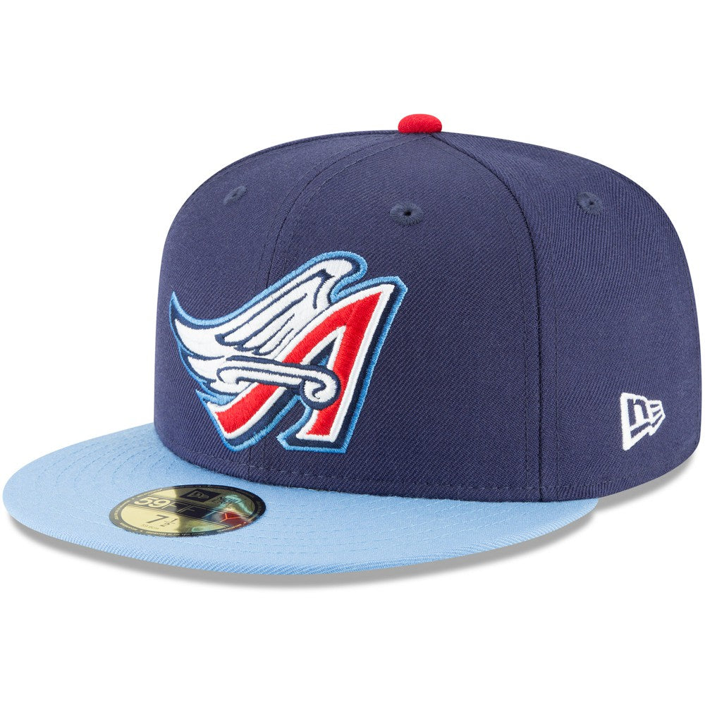 California Angels Cooperstown Collection Wool 59FIFTY Fitted Hat Navy | New Era