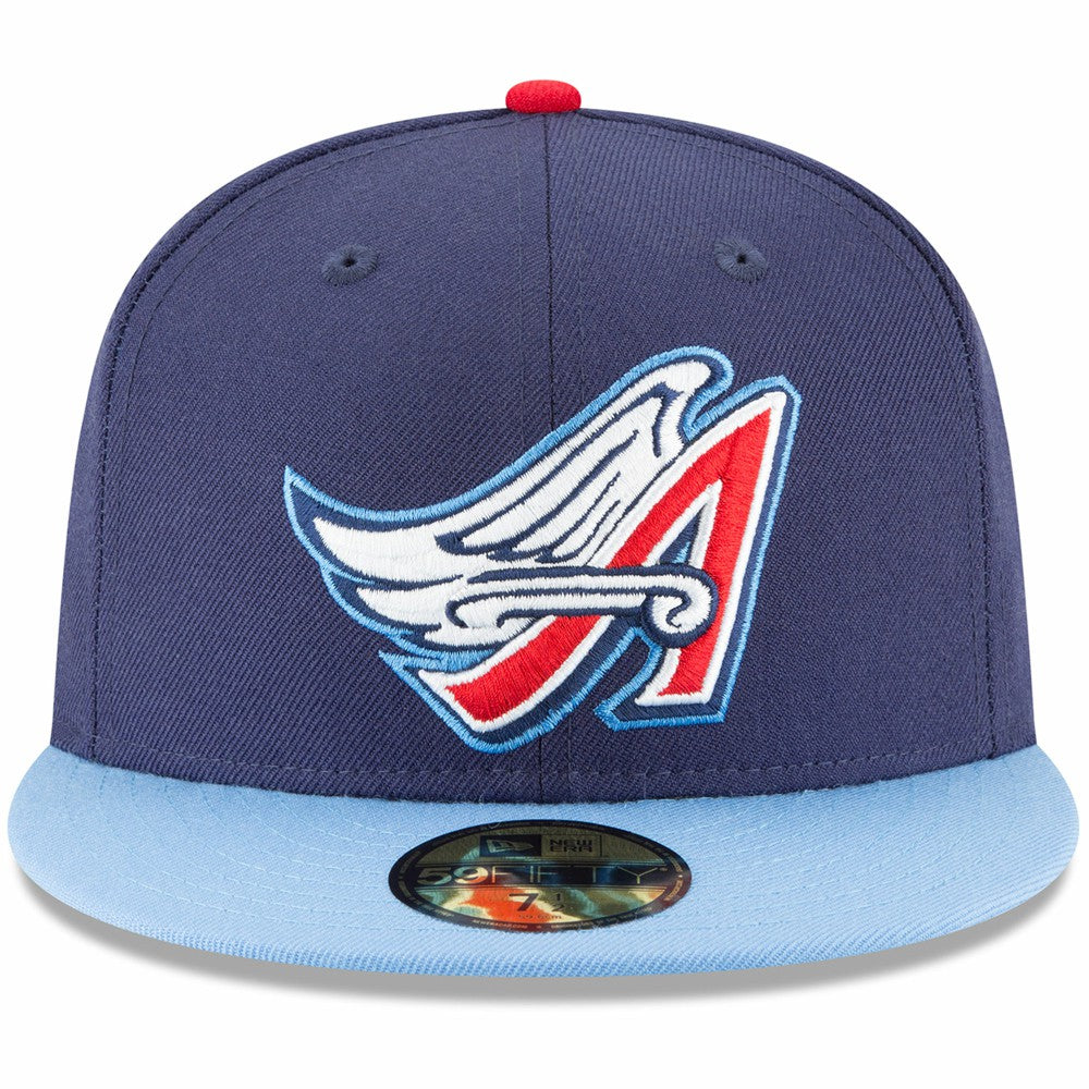 California Angels Cooperstown Collection Wool 59FIFTY Fitted Hat Navy | New Era