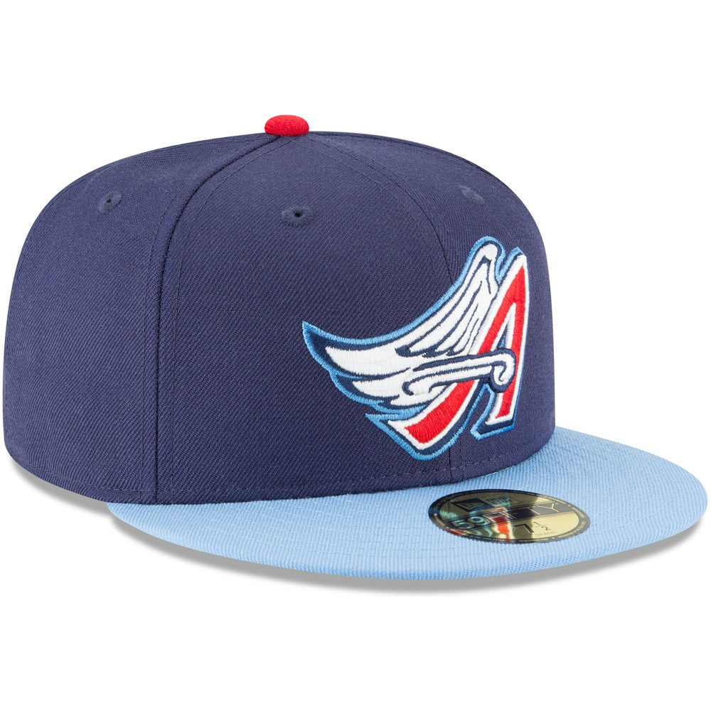 California Angels Cooperstown Collection Wool 59FIFTY Fitted Hat Navy | New Era