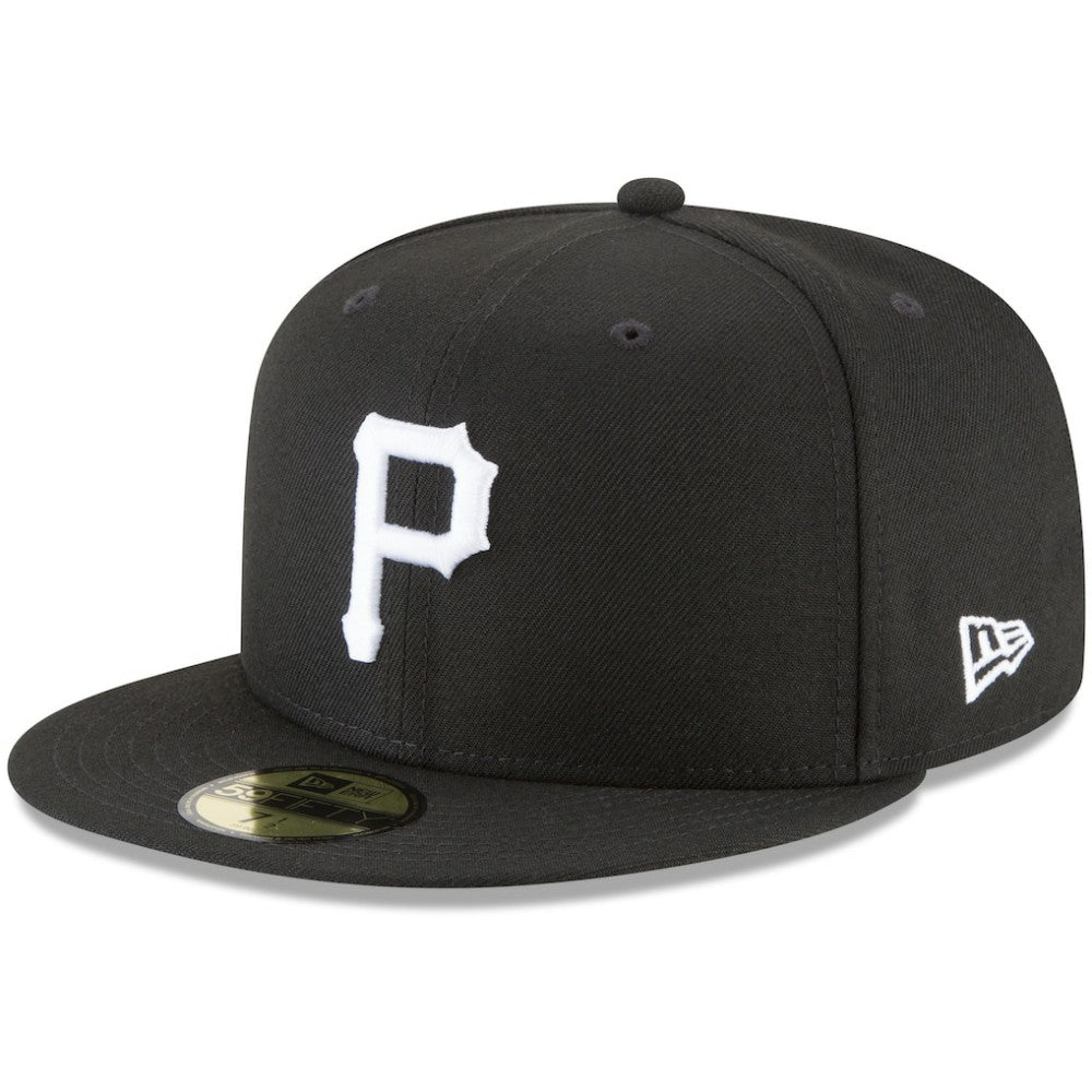 Pittsburgh Pirates 59FIFTY Fitted Hat Black | New Era