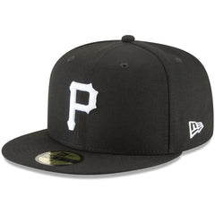 Pittsburgh Pirates 59FIFTY Fitted Hat Black | New Era