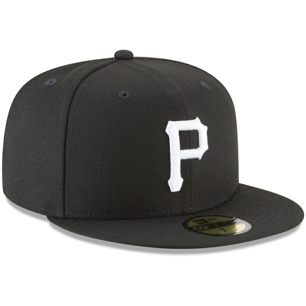 Pittsburgh Pirates 59FIFTY Fitted Hat Black | New Era