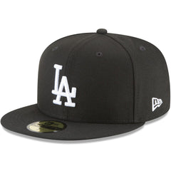 Los Angeles Dodgers 59FIFTY Fitted Hat Black | New Era