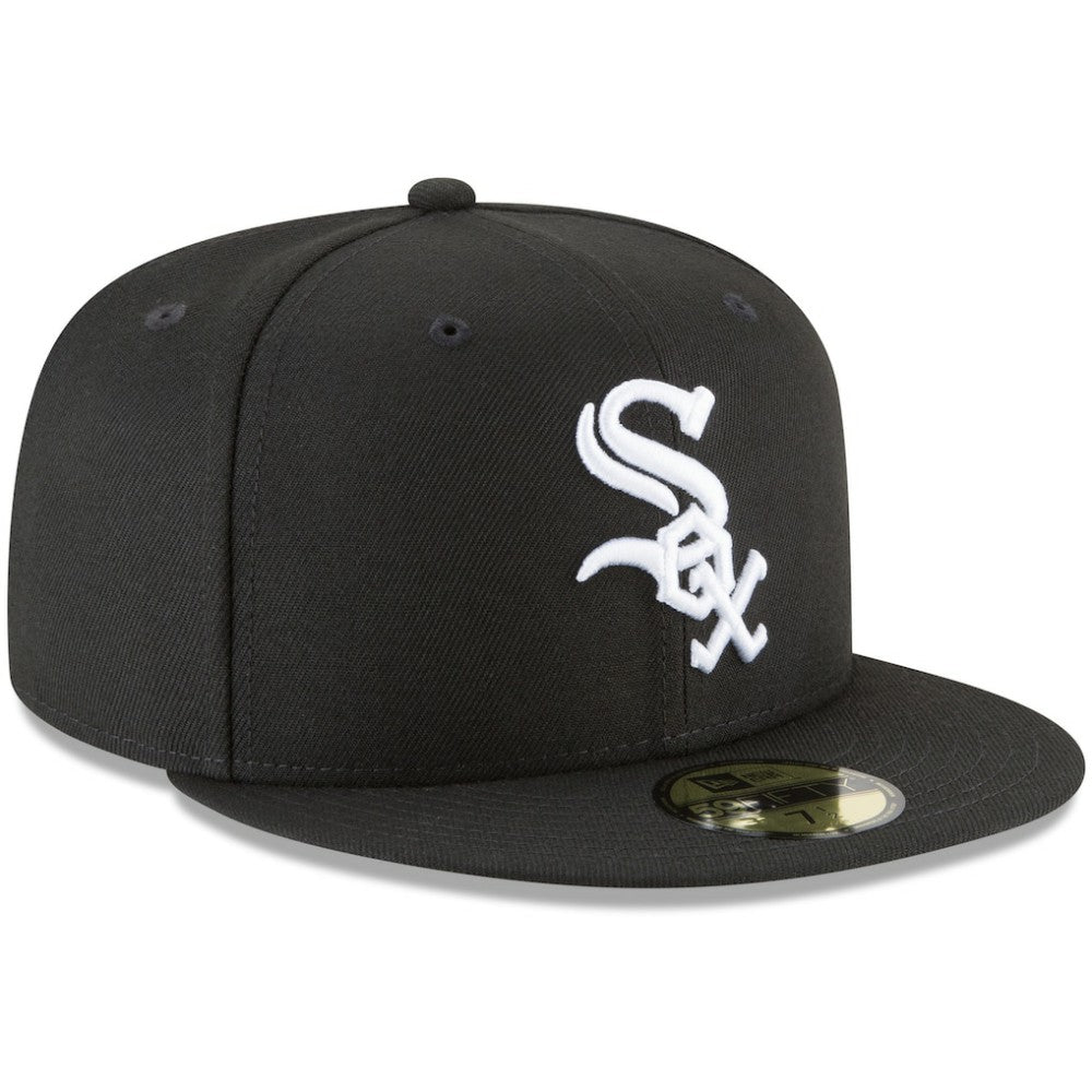 Chicago White Sox 59FIFTY Fitted Hat Black | New Era