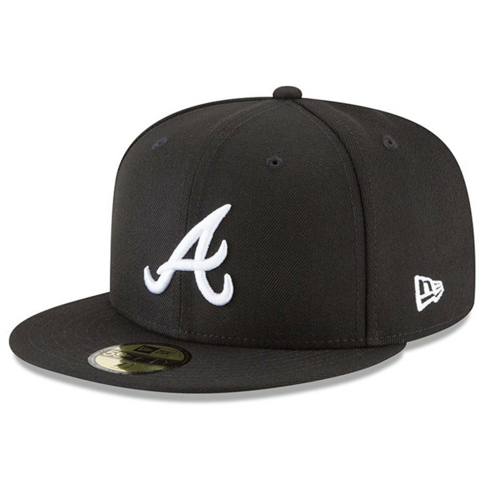 Atlanta Braves 59FIFTY Fitted Hat Black | New Era