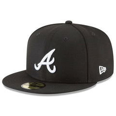 Atlanta Braves 59FIFTY Fitted Hat Black | New Era