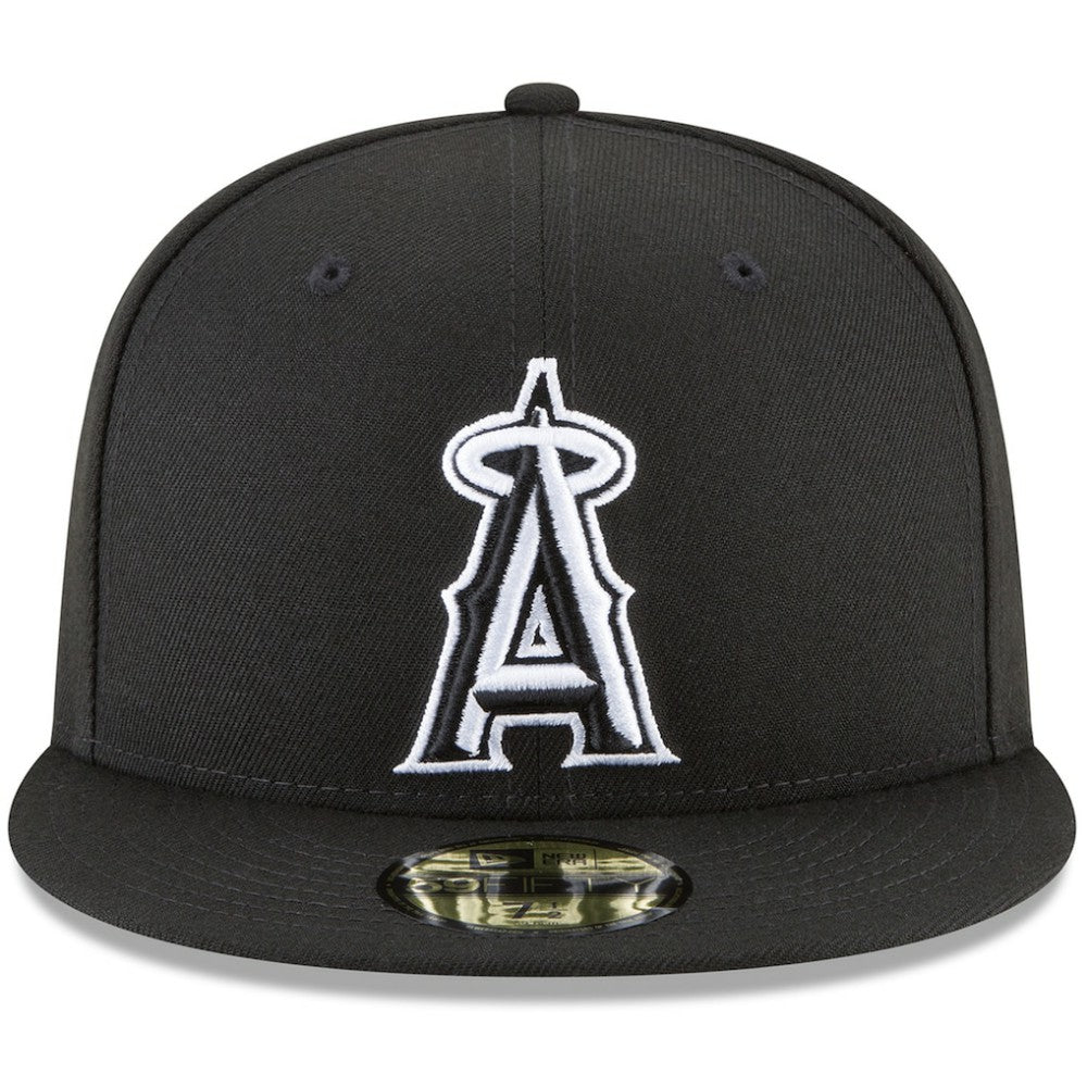 Los Angeles Angels 59FIFTY Fitted Hat Black | New Era