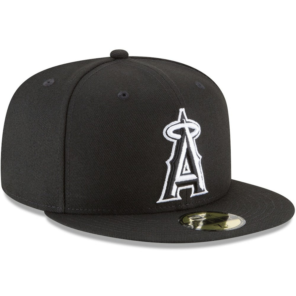 Los Angeles Angels 59FIFTY Fitted Hat Black | New Era