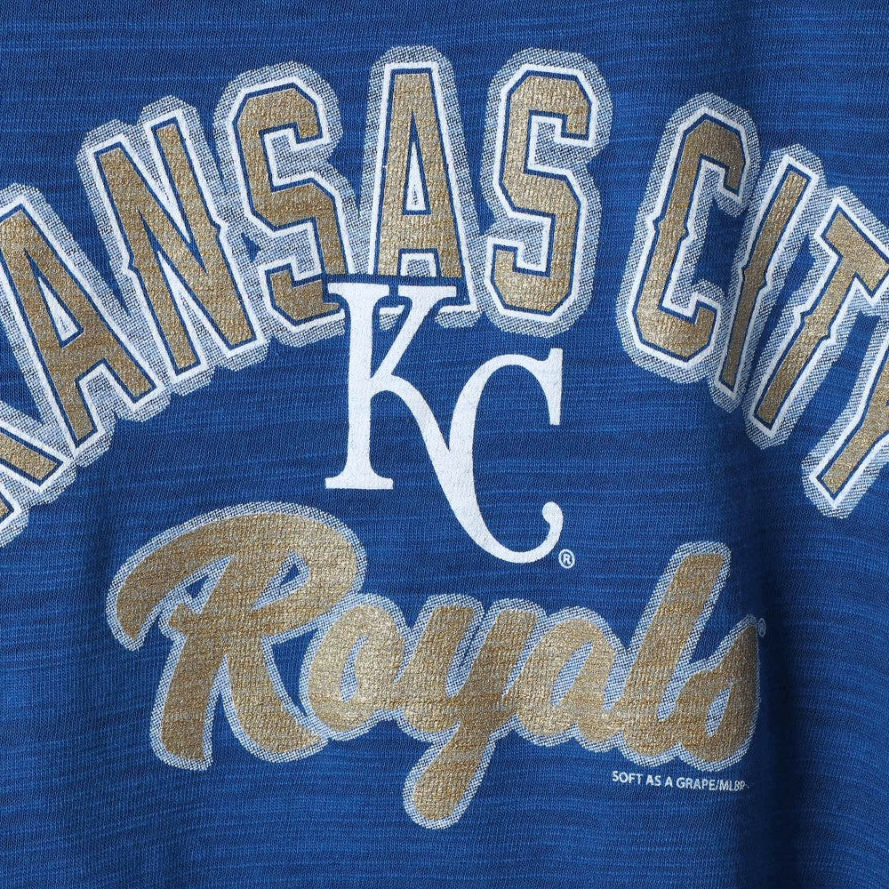 Kansas City Royals Soft as a Grape Women's Multicount Racerback Tank Top Royal