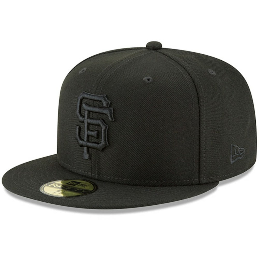 San Francisco Giants Primary Logo Basic 59FIFTY Fitted Hat Black | New Era