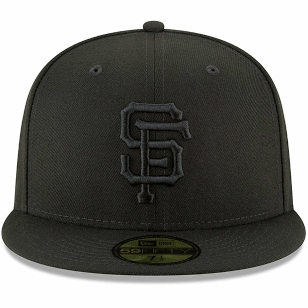San Francisco Giants Primary Logo Basic 59FIFTY Fitted Hat Black | New Era
