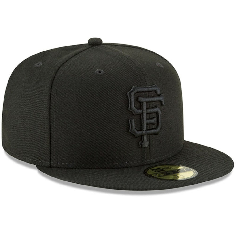 San Francisco Giants Primary Logo Basic 59FIFTY Fitted Hat Black | New Era