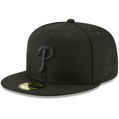 Philadelphia Phillies Primary Logo Basic 59FIFTY Fitted Hat Black | New Era