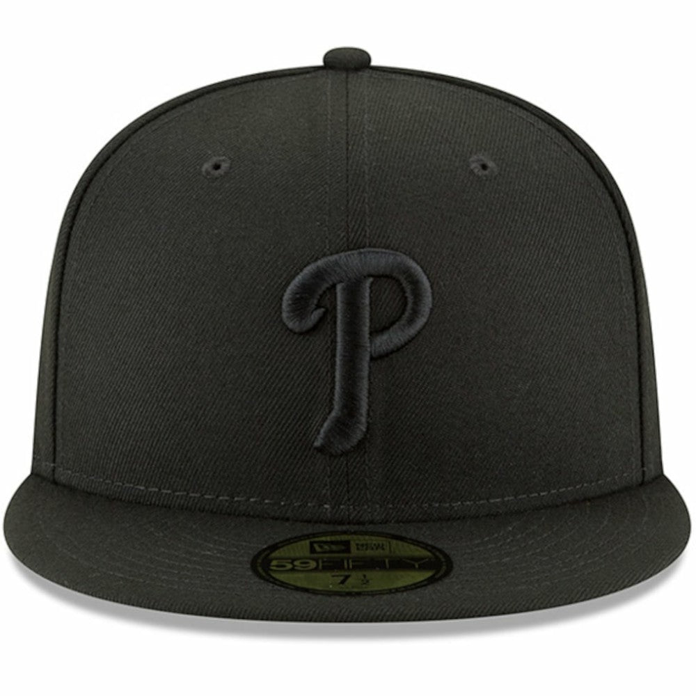 Philadelphia Phillies Primary Logo Basic 59FIFTY Fitted Hat Black | New Era