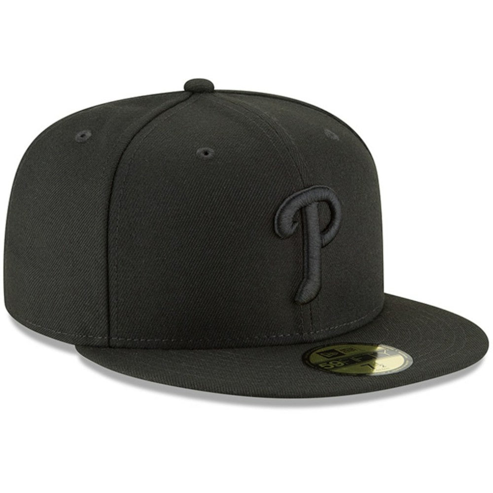 Philadelphia Phillies Primary Logo Basic 59FIFTY Fitted Hat Black | New Era