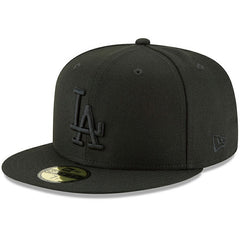 Los Angeles Dodgers Primary Logo Basic 59FIFTY Fitted Hat Black | New Era