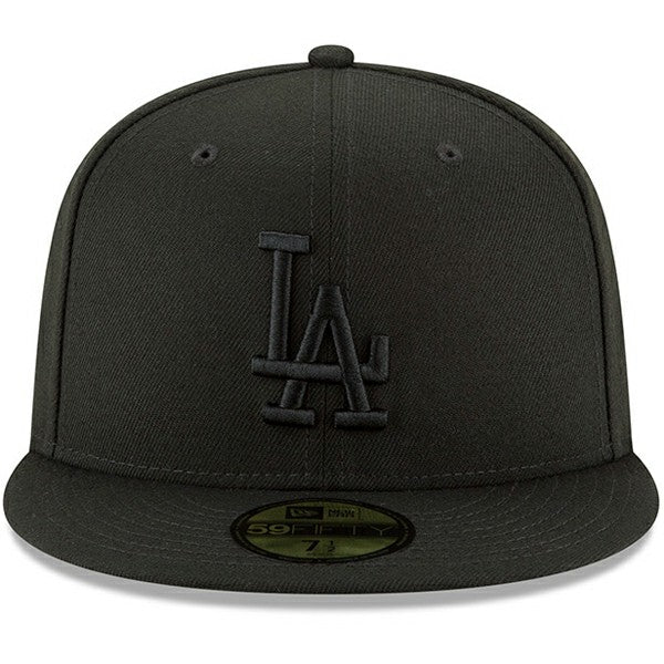 Los Angeles Dodgers Primary Logo Basic 59FIFTY Fitted Hat Black | New Era