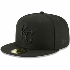 Kansas City Royals Primary Logo Basic 59FIFTY Fitted Hat Black | New Era