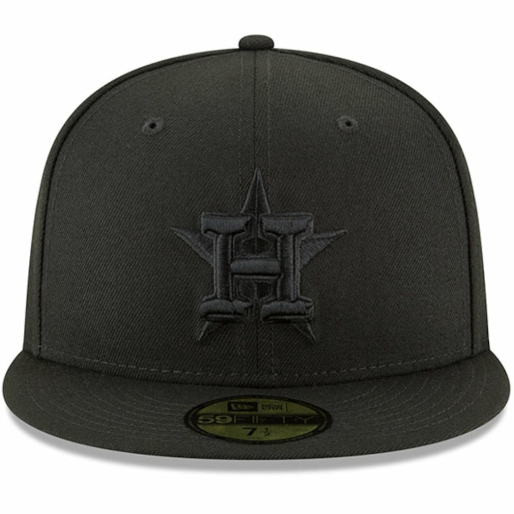 Houston Astros Primary Logo Basic 59FIFTY Fitted Hat Black | New Era