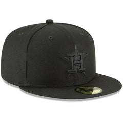 Houston Astros Primary Logo Basic 59FIFTY Fitted Hat Black | New Era