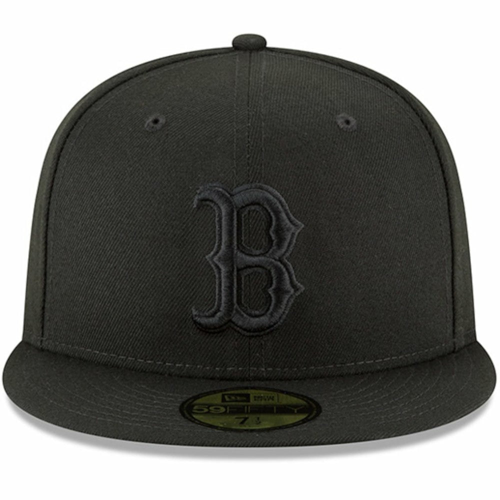 Boston Red Sox Primary Logo Basic 59FIFTY Fitted Hat Black | New Era