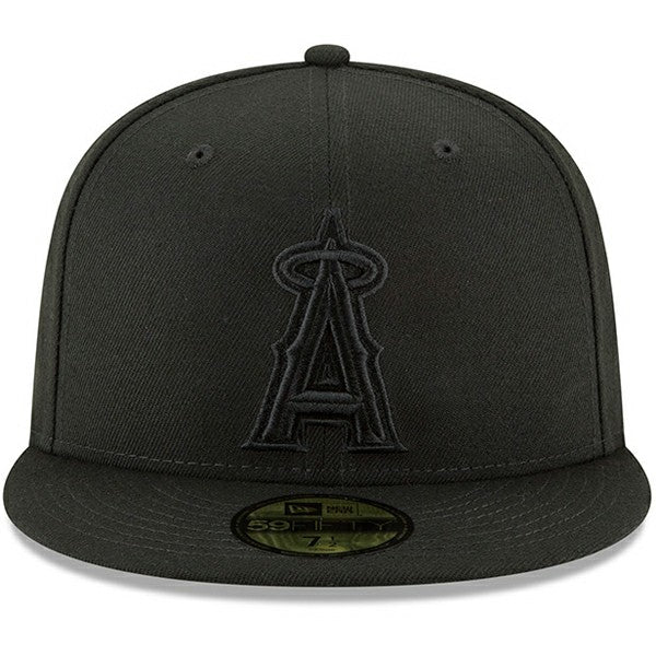 Los Angeles Angels Primary Logo Basic 59FIFTY Fitted Hat Black | New Era