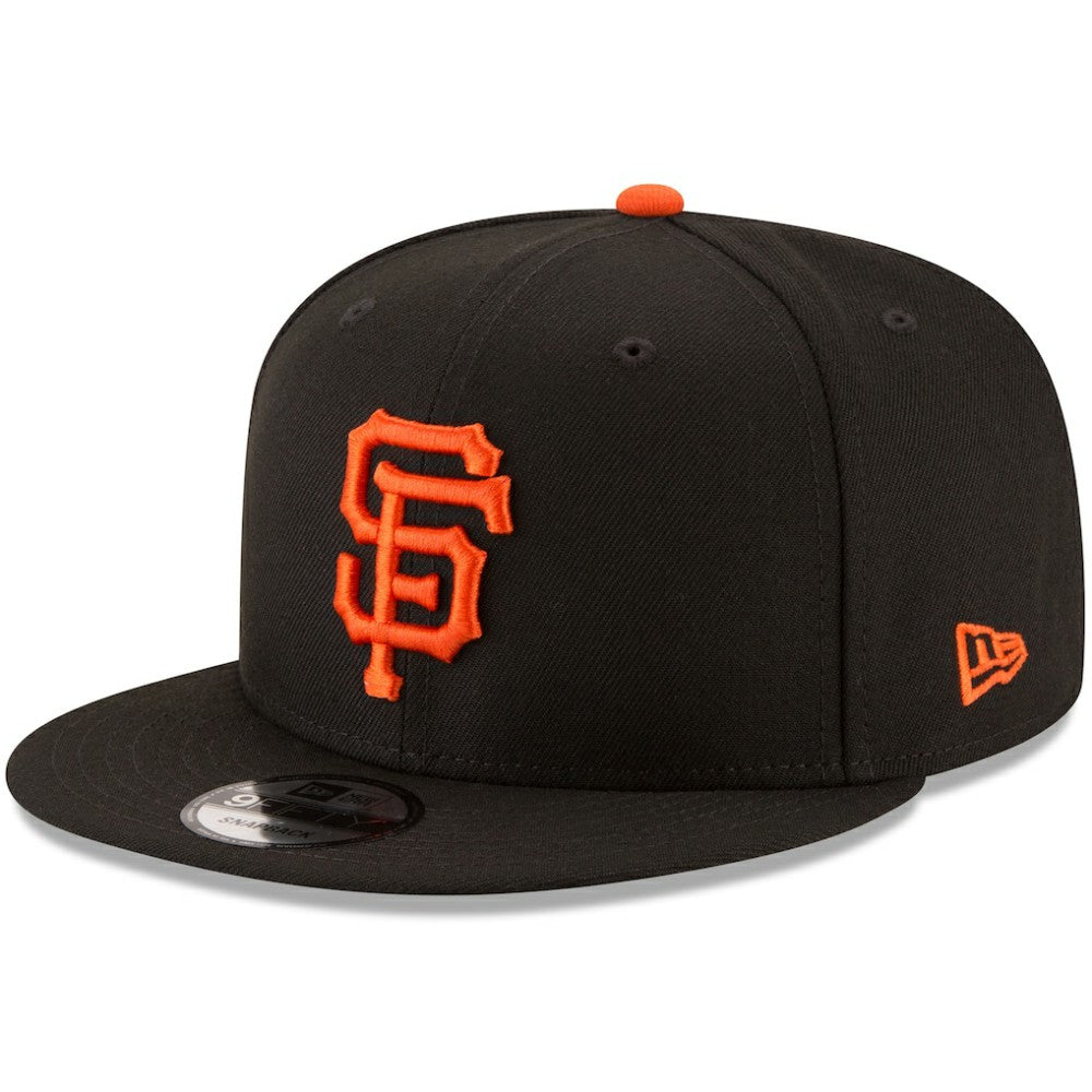 San Francisco Giants Team Color 9FIFTY Snapback Hat Black | New Era