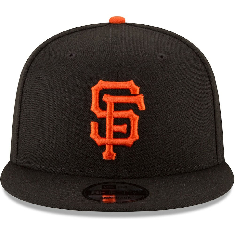 San Francisco Giants Team Color 9FIFTY Snapback Hat Black | New Era