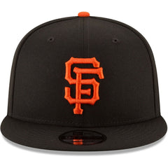 San Francisco Giants Team Color 9FIFTY Snapback Hat Black | New Era