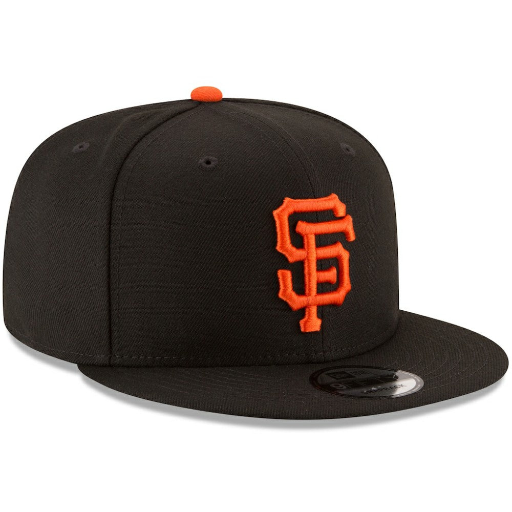 San Francisco Giants Team Color 9FIFTY Snapback Hat Black | New Era