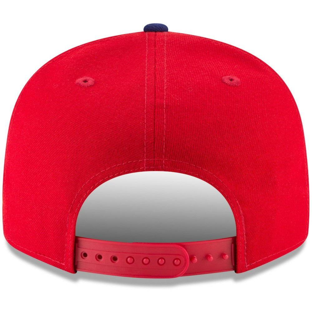 Philadelphia Phillies Team Color 9FIFTY Snapback Hat Red | New Era