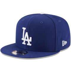 Los Angeles Dodgers Team Color 9FIFTY Snapback Hat Navy | New Era