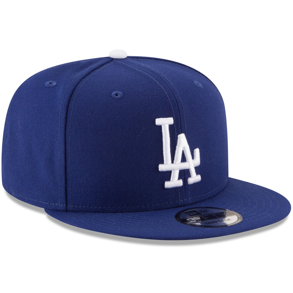 Los Angeles Dodgers Team Color 9FIFTY Snapback Hat Navy | New Era