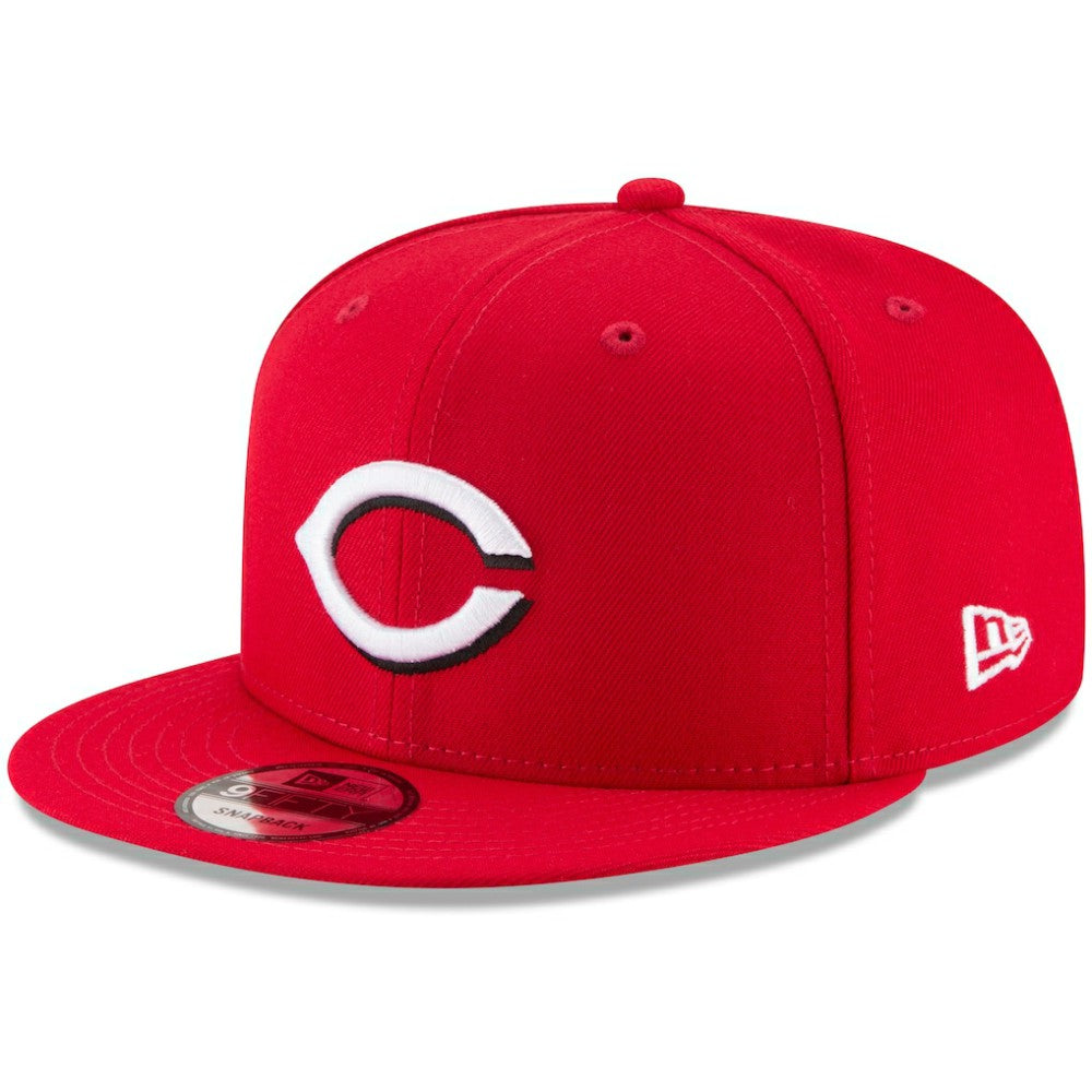 Cincinnati Reds Team Color 9FIFTY Snapback Hat Red | New Era