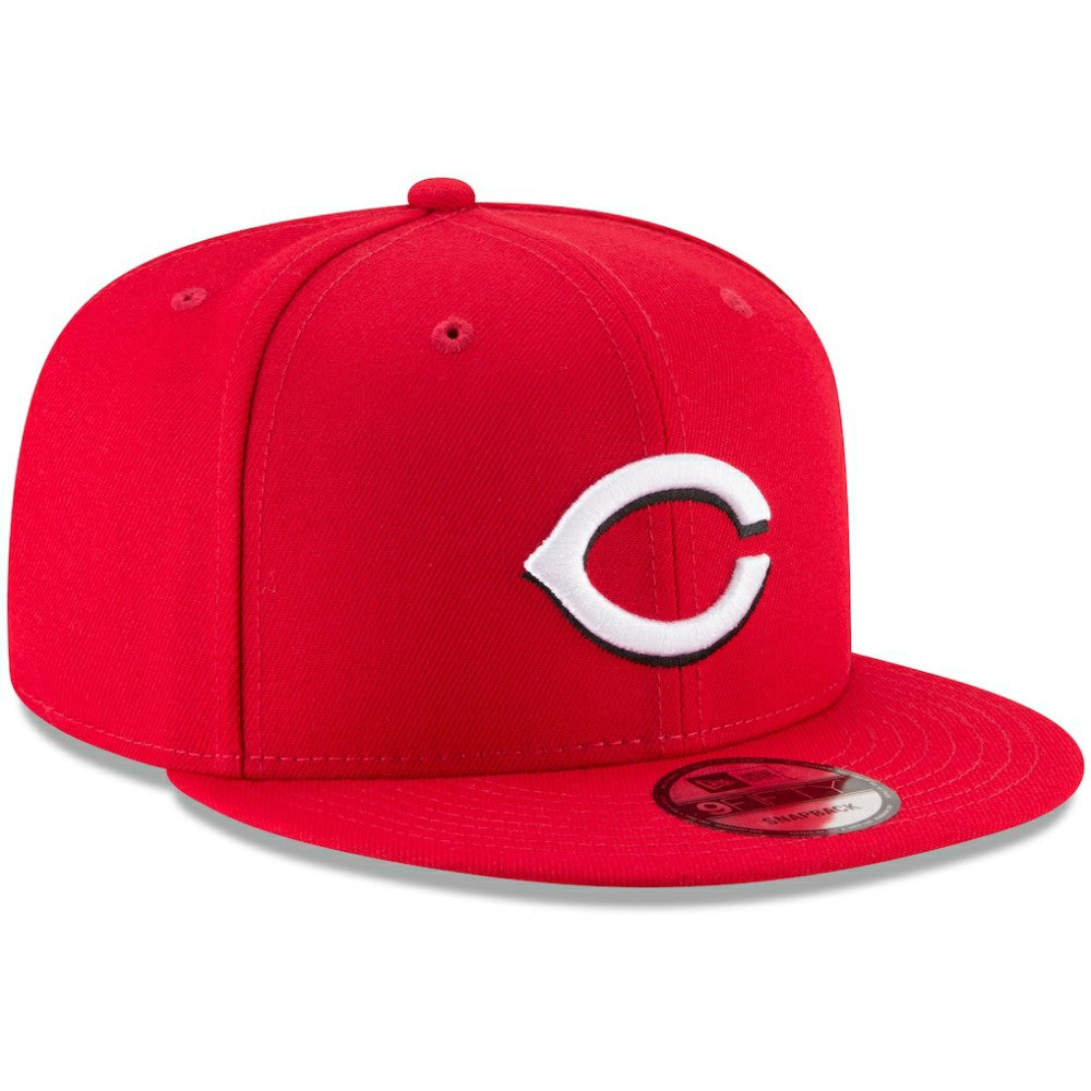 Cincinnati Reds Team Color 9FIFTY Snapback Hat Red | New Era
