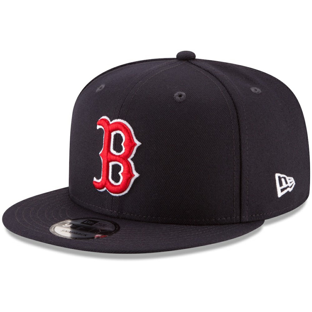 Boston Red Sox Team Color 9FIFTY Snapback Hat Navy | New Era