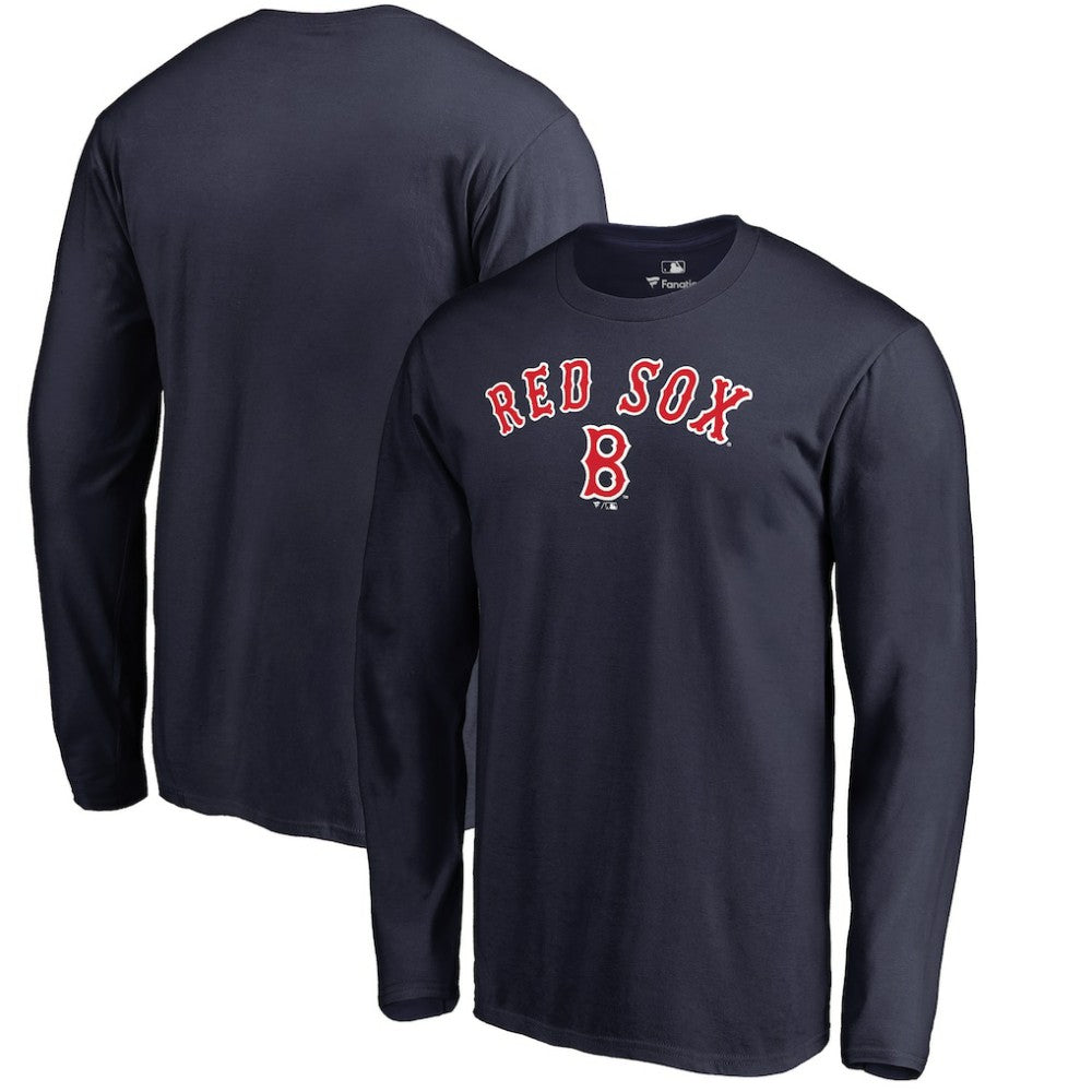 Boston Red Sox Cooperstown Collection Wahconah Long Sleeve T-Shirt Navy